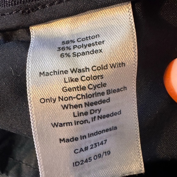 Talbots Dark Blue Newport Pant size 12 - Picture 6 of 10